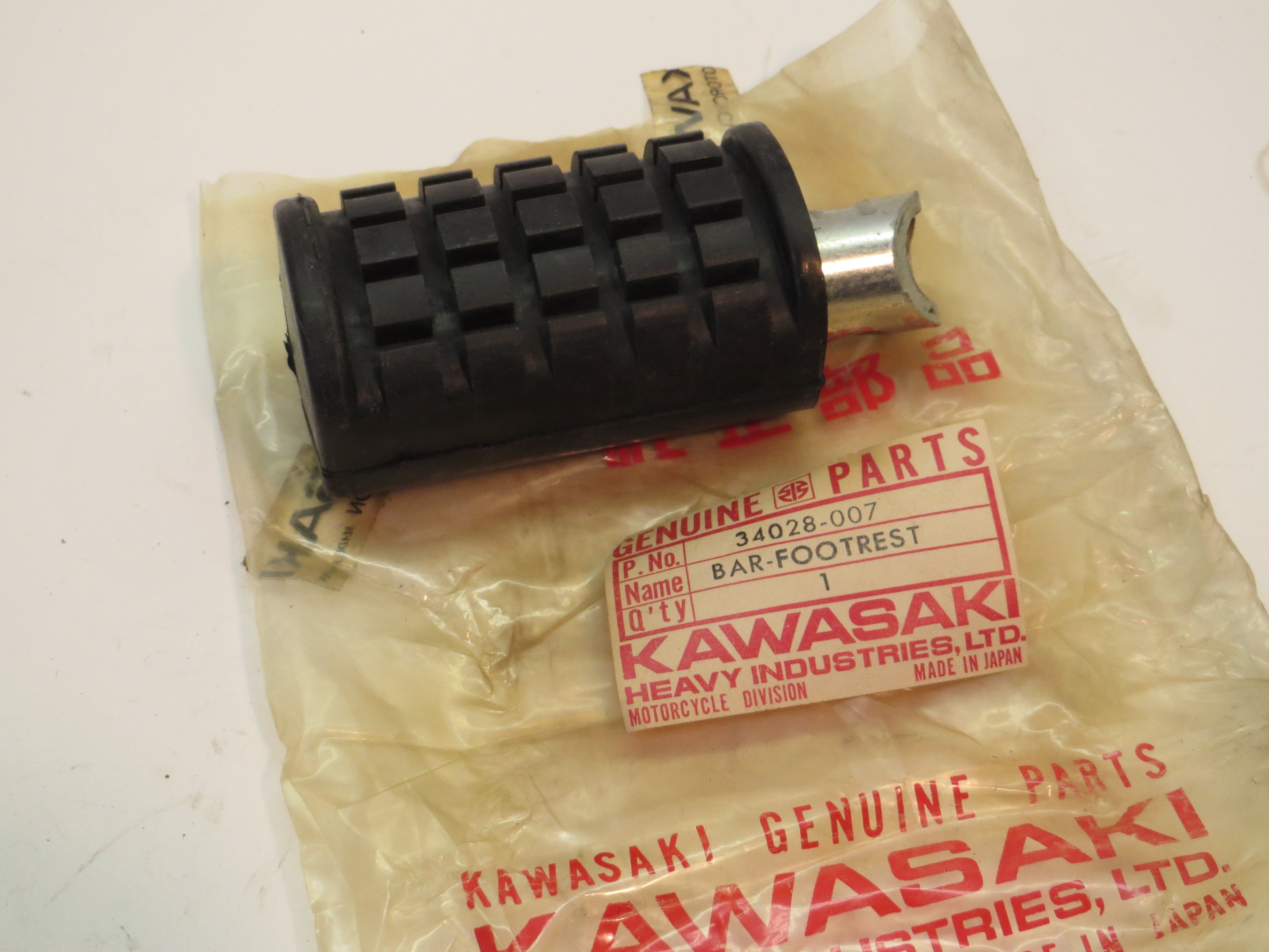 Kawasaki G5 F6 F7 F9 F11 MC1 Foot Peg Left 71 - 75